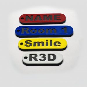 Custom Indented Keychain
